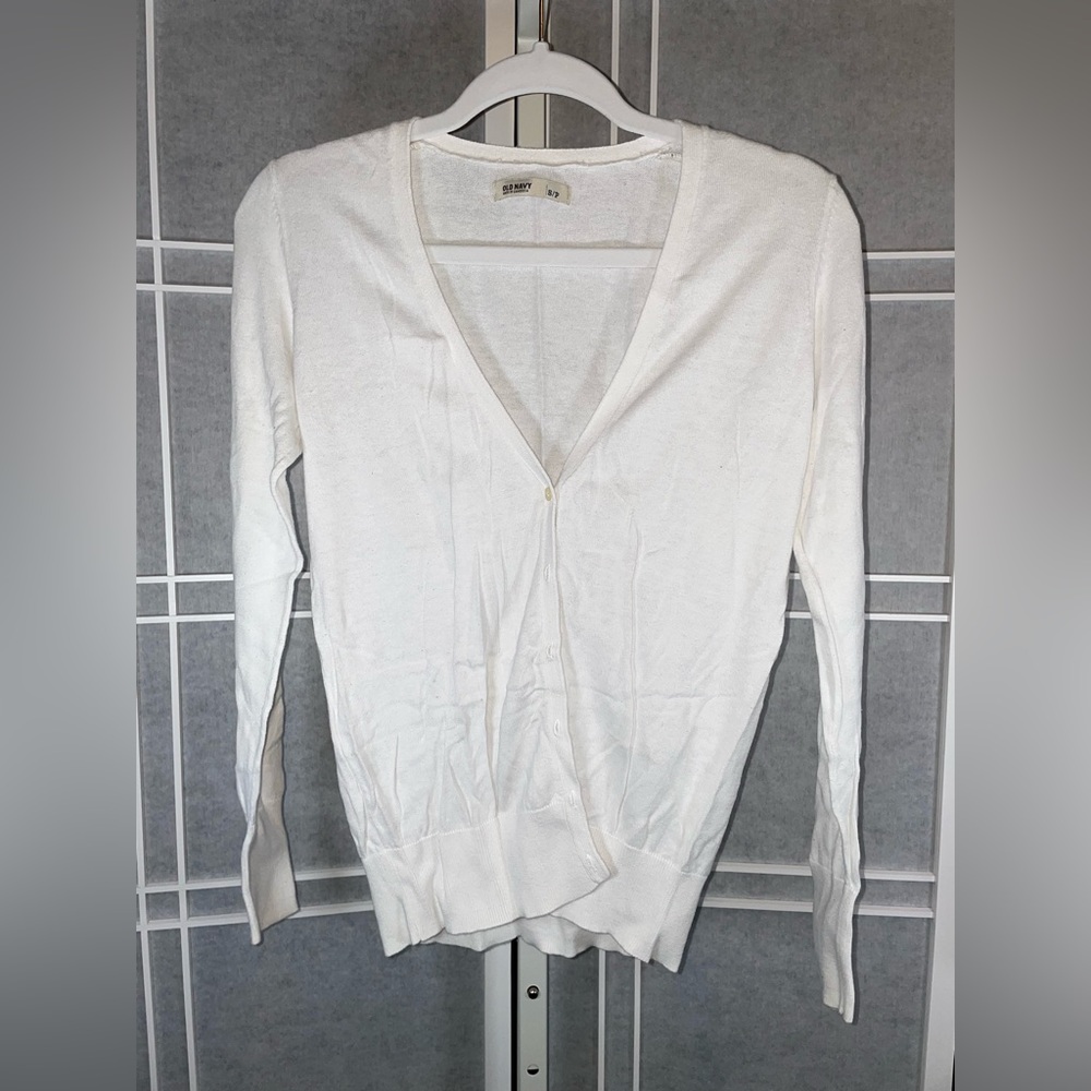 White Cardigan